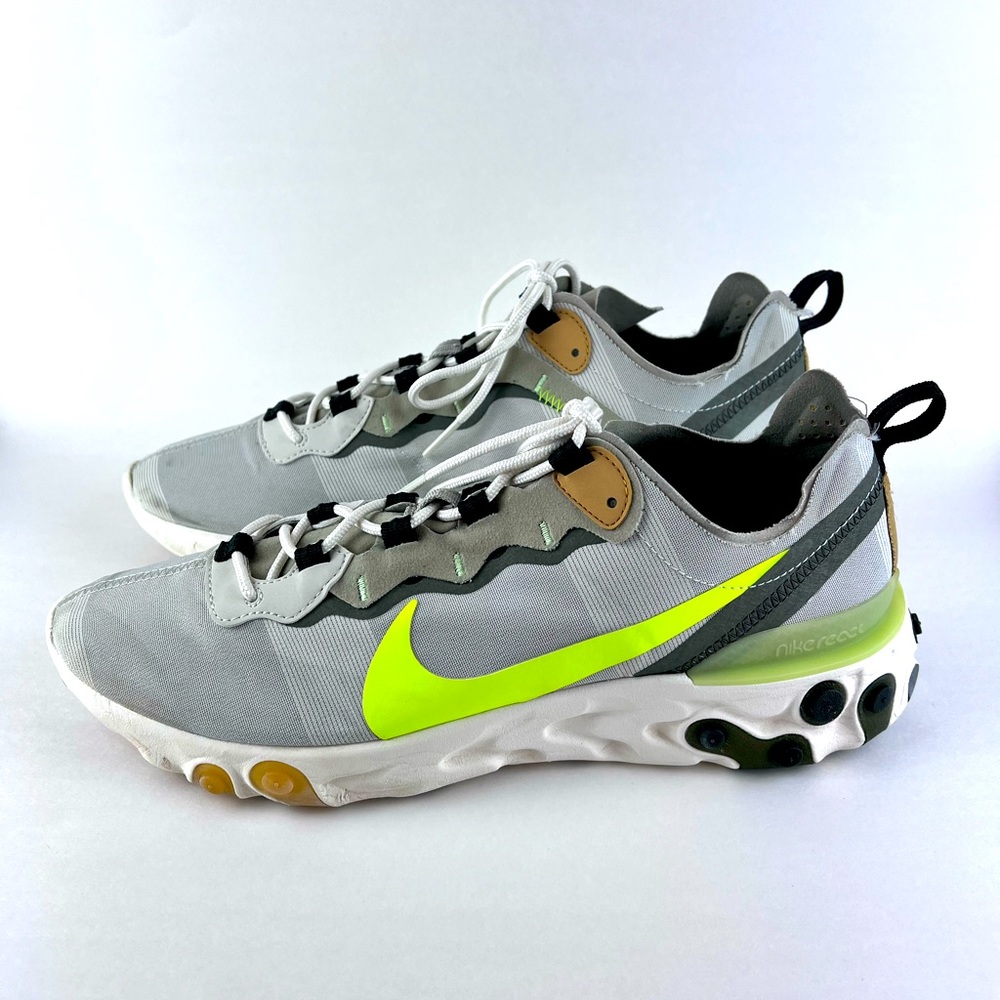 Nike React Element 55 Cargo Volt 2019 Mens 11.5 | No Box